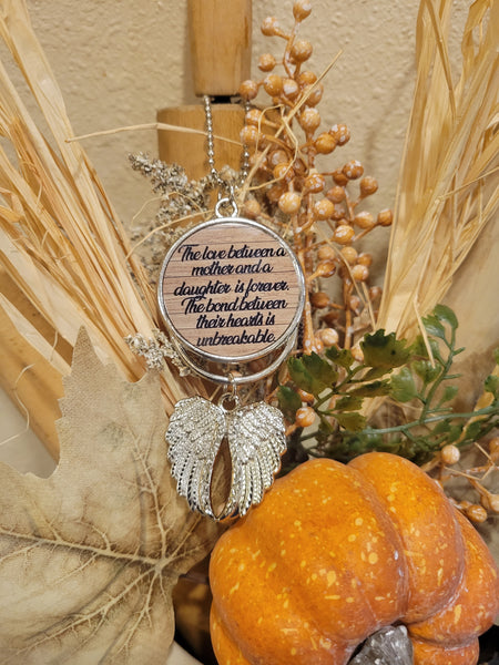 Angel Wings Charm, Memorial
