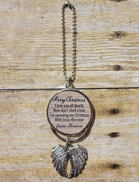 Angel Wings Charm, Memorial