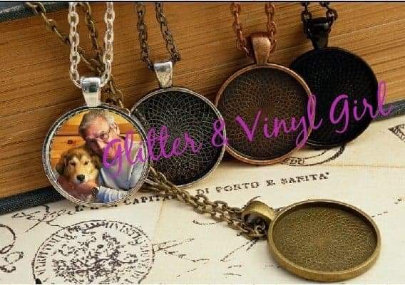 Memorial Jewelry Square with Necklace